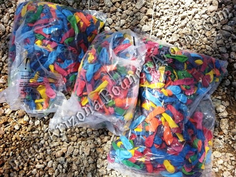 water balloon battle inflatable rental- water wars game